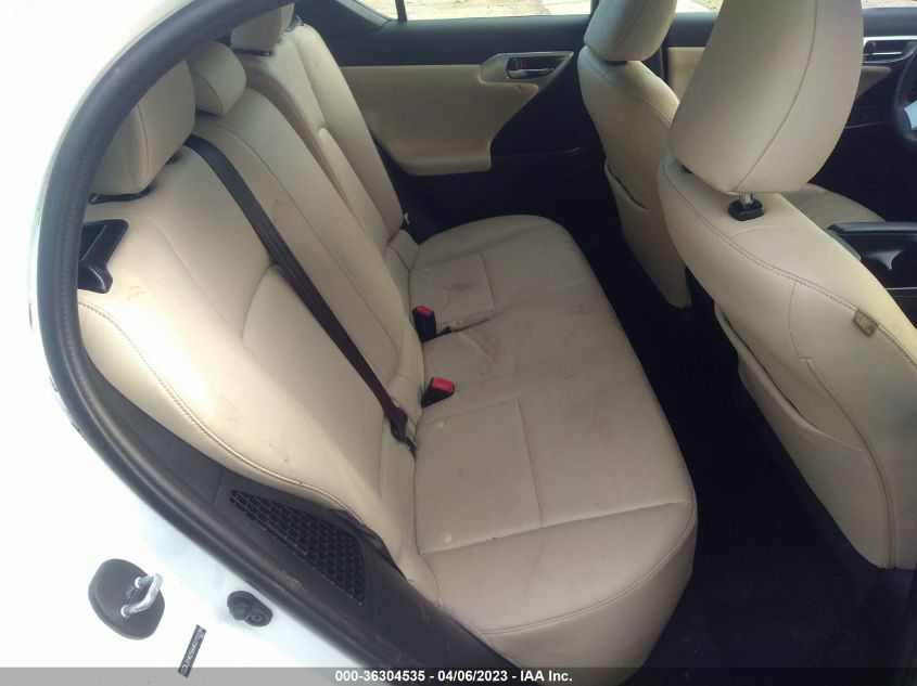 2013 LEXUS CT 200H HYBRID - JTHKD5BHXD2155094
