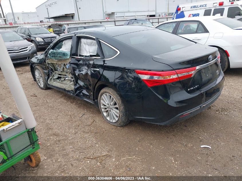 2013 TOYOTA AVALON HYBRID XLE PREMIUM 4T1BD1EB3DU011873