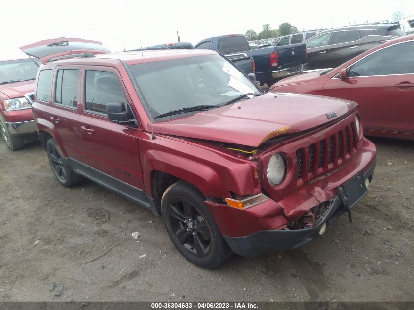 2014 JEEP PATRIOT ALTITUDE - 1C4NJPBAXED790327