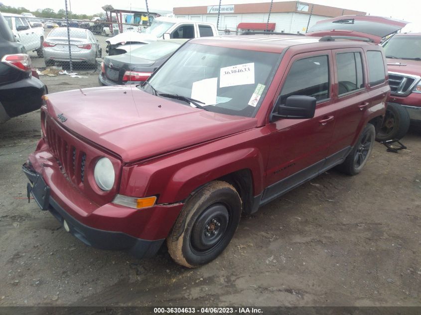2014 JEEP PATRIOT ALTITUDE - 1C4NJPBAXED790327