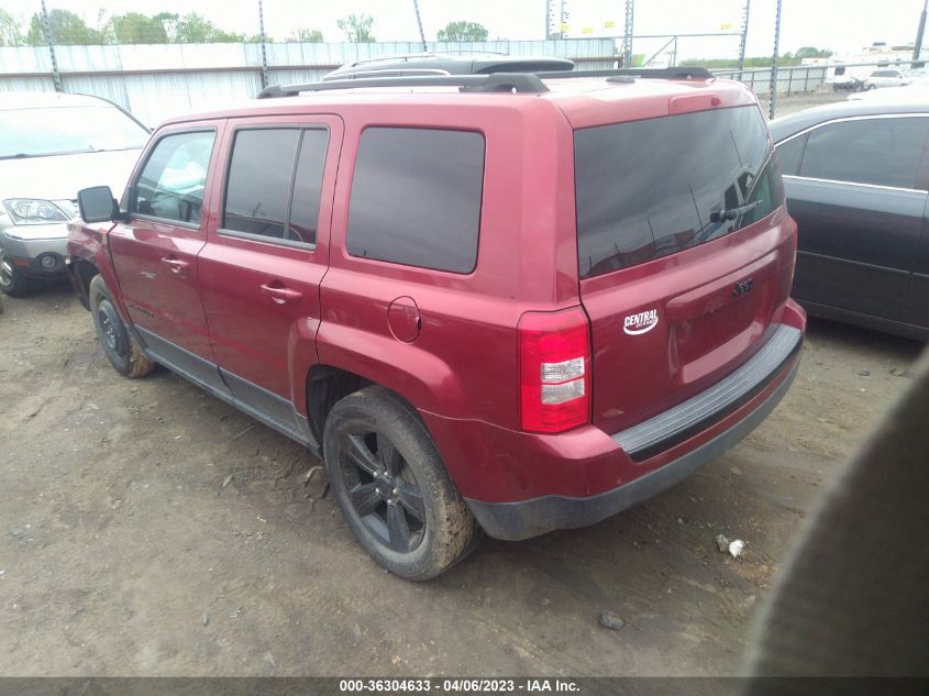 2014 JEEP PATRIOT ALTITUDE - 1C4NJPBAXED790327