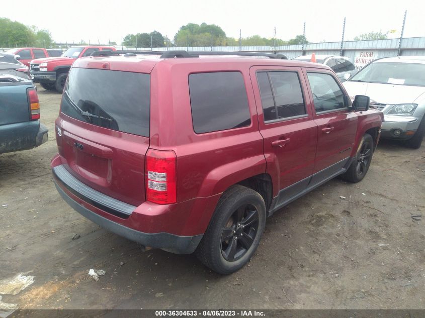 2014 JEEP PATRIOT ALTITUDE - 1C4NJPBAXED790327