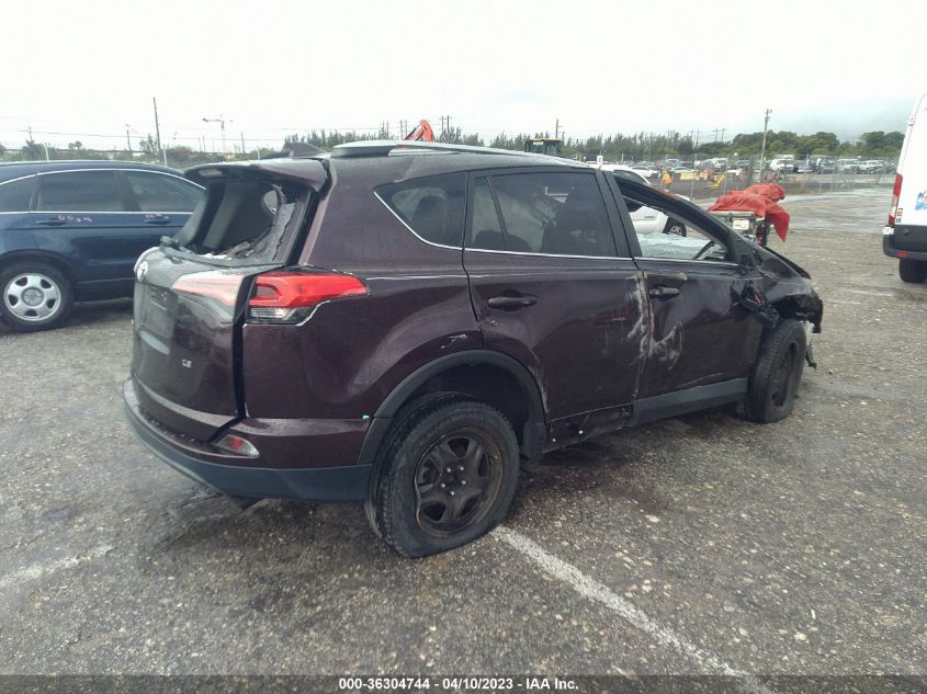 2018 TOYOTA RAV4 LE - 2T3ZFREV4JW517040