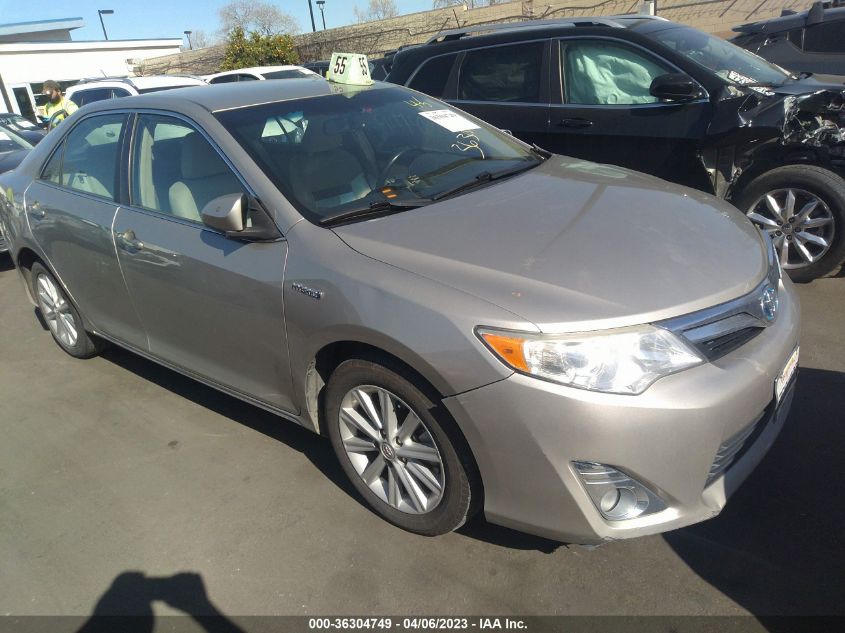 2014 TOYOTA CAMRY HYBRID LE/XLE/SE LIMITED EDITION - 4T1BD1FK4EU123520