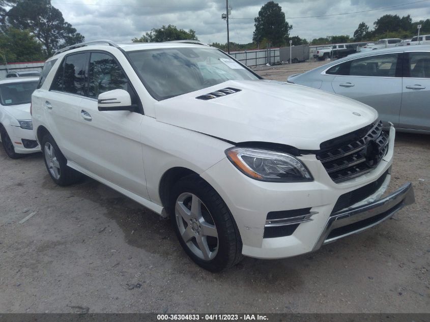 2014 MERCEDES-BENZ M-CLASS ML 350 - 4JGDA5JB2EA410498