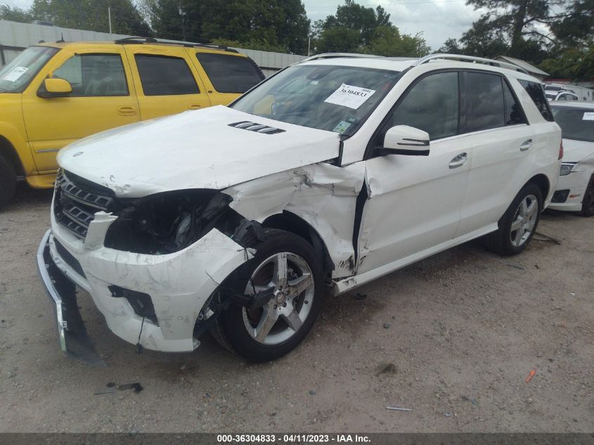 2014 MERCEDES-BENZ M-CLASS ML 350 - 4JGDA5JB2EA410498