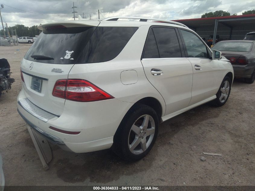 2014 MERCEDES-BENZ M-CLASS ML 350 - 4JGDA5JB2EA410498