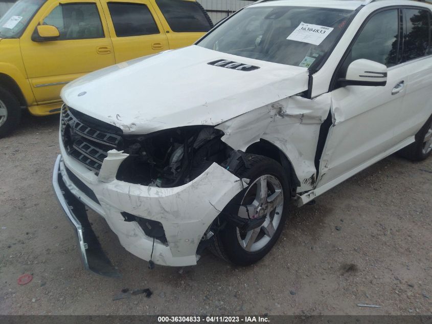 2014 MERCEDES-BENZ M-CLASS ML 350 - 4JGDA5JB2EA410498