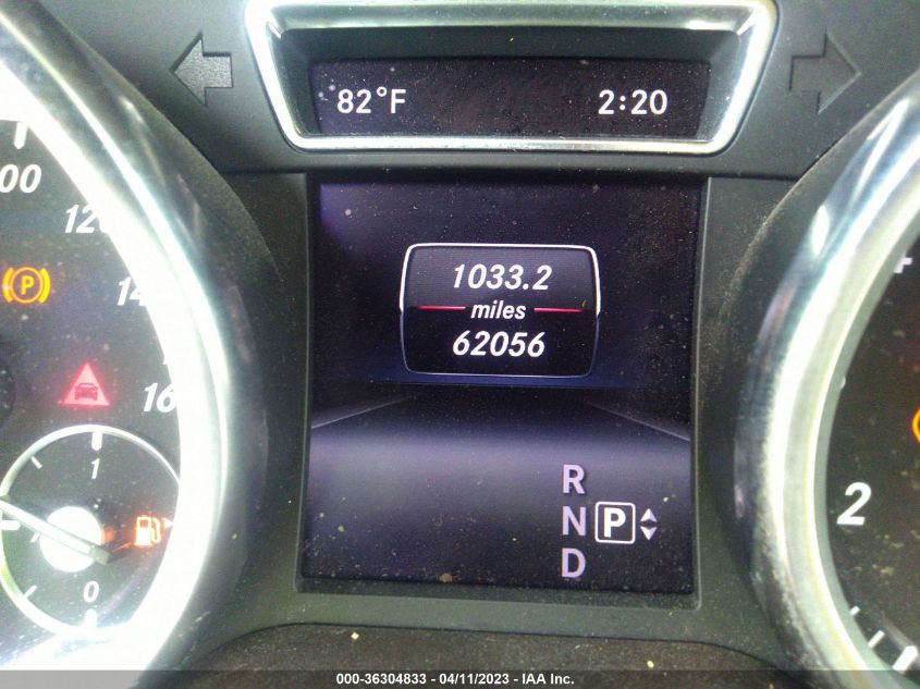 2014 MERCEDES-BENZ M-CLASS ML 350 - 4JGDA5JB2EA410498