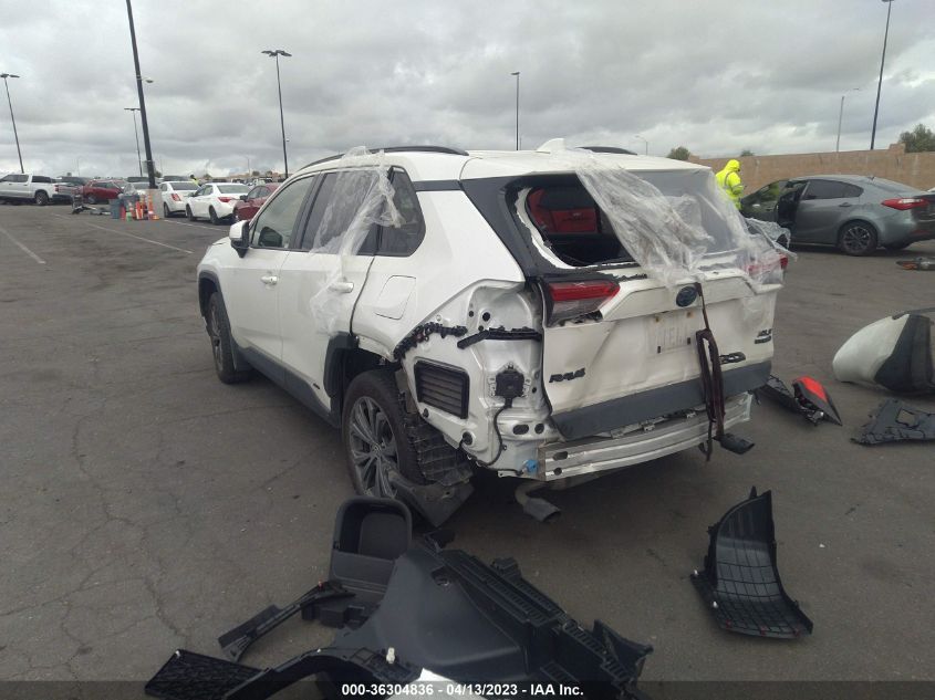 2022 TOYOTA RAV4 HYBRID XLE PREMIUM - JTMB6RFV5ND064825