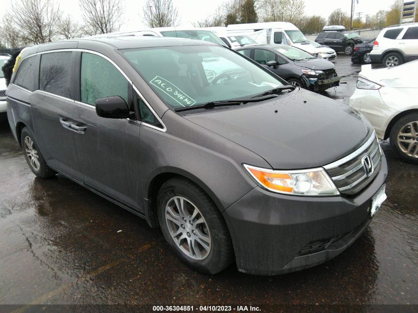 2013 HONDA ODYSSEY EX-L - 5FNRL5H62DB084429