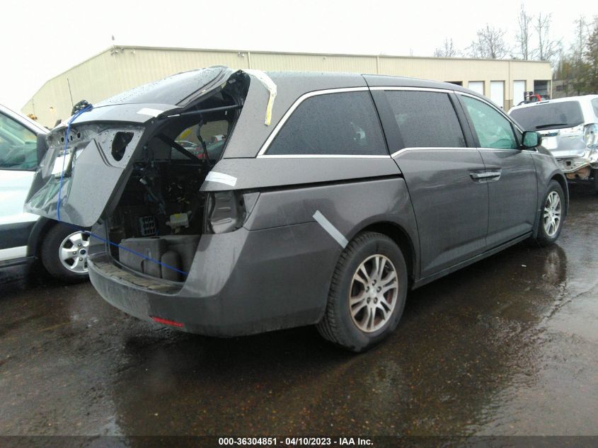 2013 HONDA ODYSSEY EX-L - 5FNRL5H62DB084429