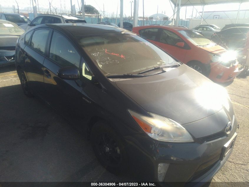 2013 TOYOTA PRIUS ONE/TWO/THREE/FOUR/FIVE - JTDKN3DU4D5549055