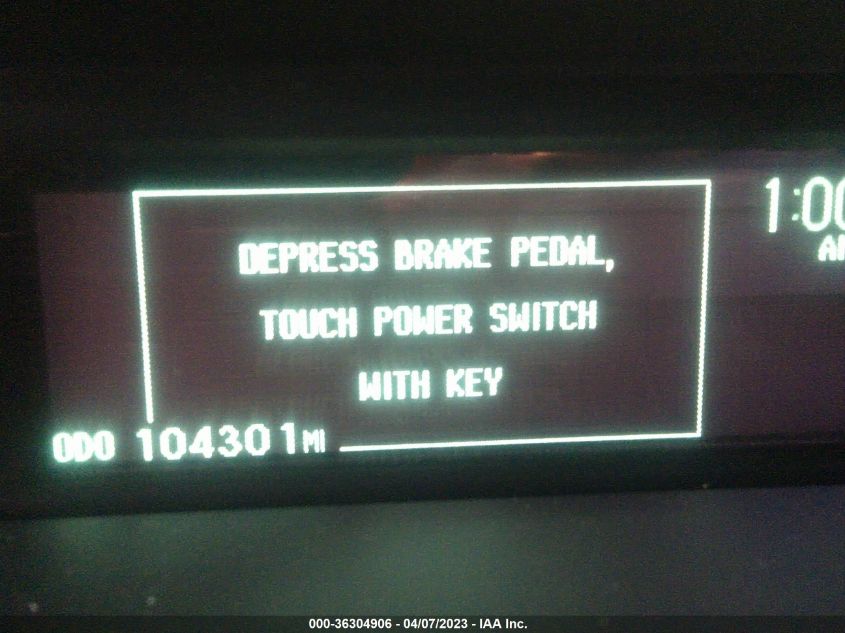 2013 TOYOTA PRIUS ONE/TWO/THREE/FOUR/FIVE - JTDKN3DU4D5549055