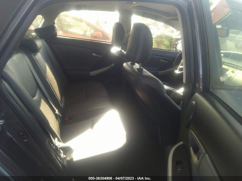 2013 TOYOTA PRIUS ONE/TWO/THREE/FOUR/FIVE - JTDKN3DU4D5549055