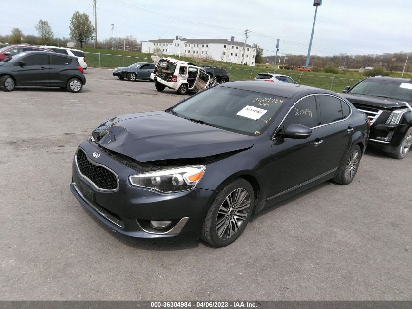 2014 KIA CADENZA PREMIUM KNALN4D75E5129906