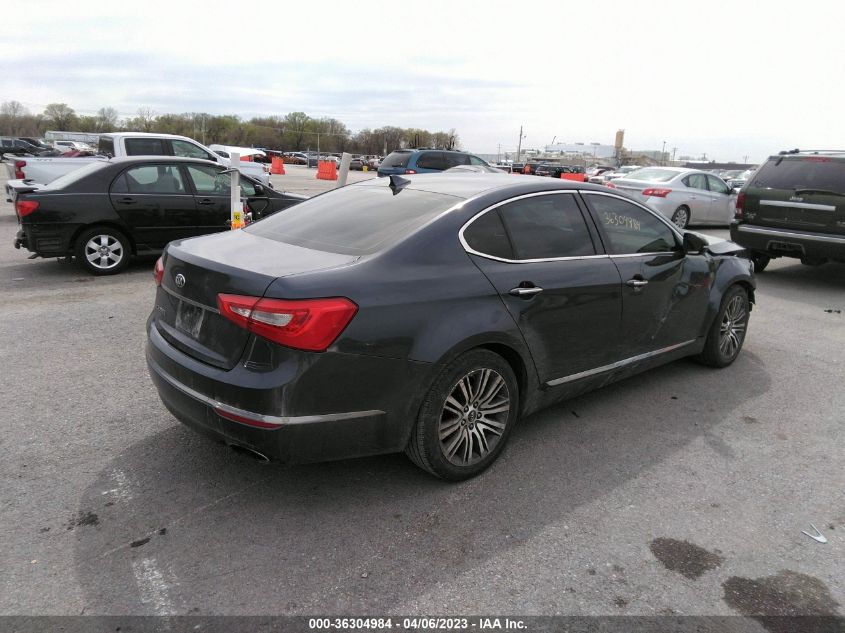 2014 KIA CADENZA PREMIUM KNALN4D75E5129906