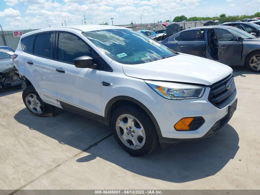 2017 FORD ESCAPE S - 1FMCU0F77HUA38492