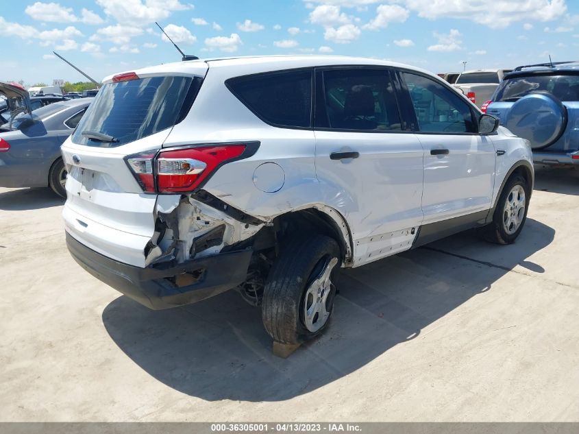 2017 FORD ESCAPE S - 1FMCU0F77HUA38492