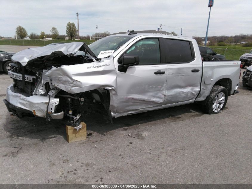 2022 CHEVROLET SILVERADO 1500 LTD CUSTOM 1GCPYBEK7NZ113816