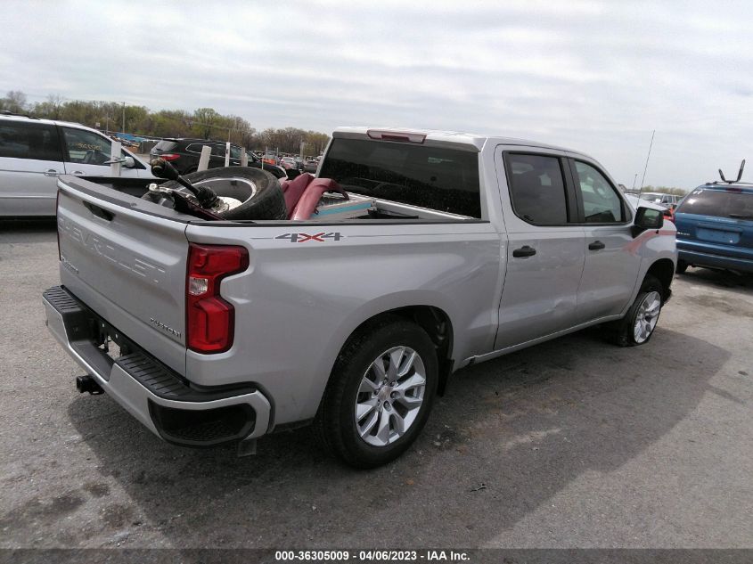 2022 CHEVROLET SILVERADO 1500 LTD CUSTOM 1GCPYBEK7NZ113816