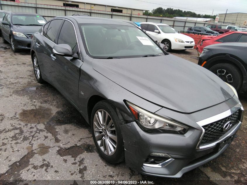 2018 INFINITI Q50 2.0T LUXE - JN1CV7AP4JM240782