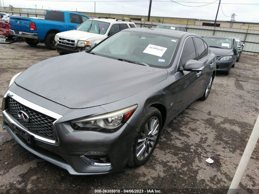 2018 INFINITI Q50 2.0T LUXE - JN1CV7AP4JM240782