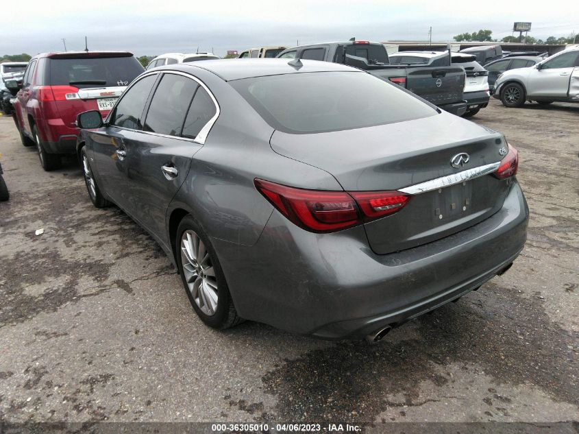 2018 INFINITI Q50 2.0T LUXE - JN1CV7AP4JM240782