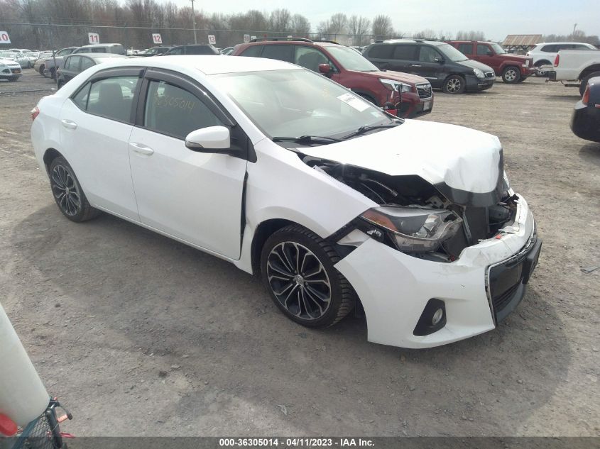 2015 TOYOTA COROLLA S - 2T1BURHE3FC359665