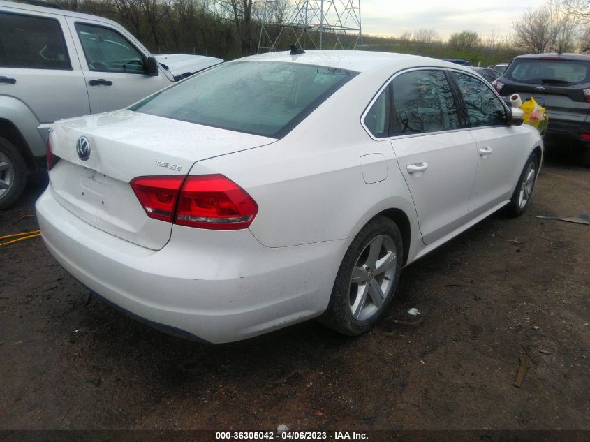 2014 VOLKSWAGEN PASSAT SE - 1VWBS7A38EC060728