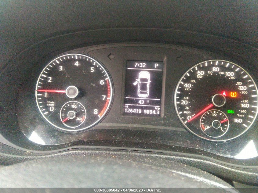2014 VOLKSWAGEN PASSAT SE - 1VWBS7A38EC060728