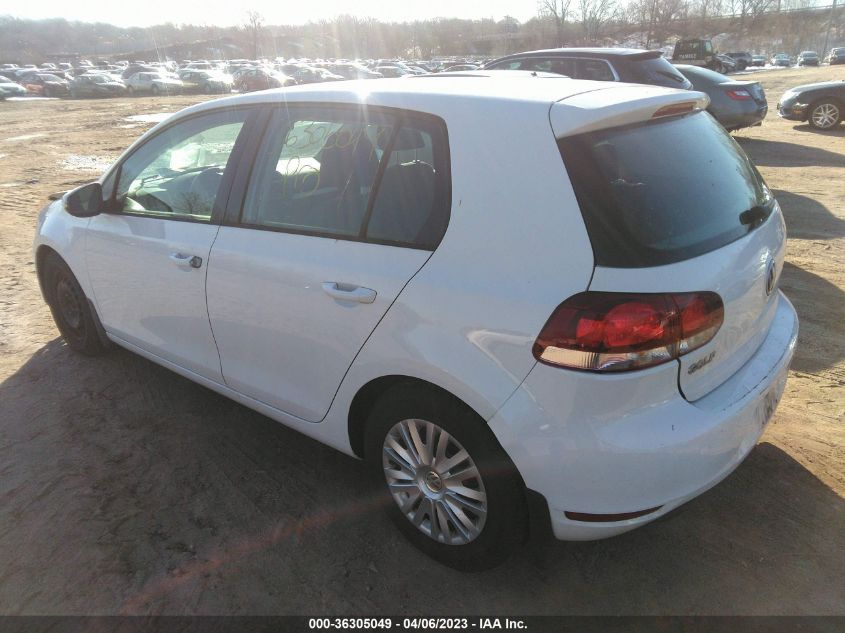2013 VOLKSWAGEN GOLF W/CONV - WVWDB7AJ1DW046614