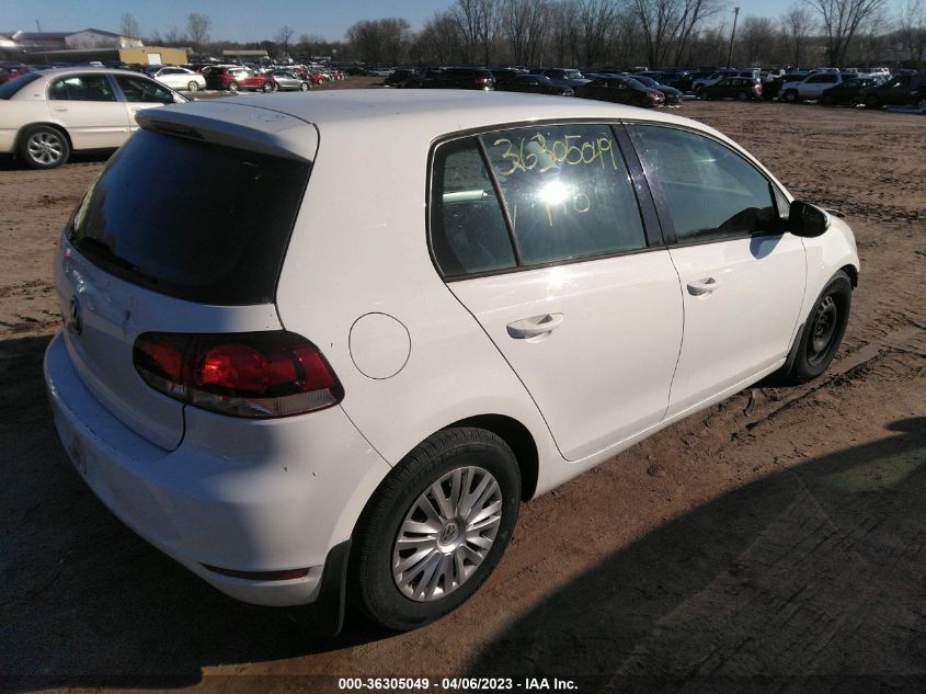 2013 VOLKSWAGEN GOLF W/CONV - WVWDB7AJ1DW046614