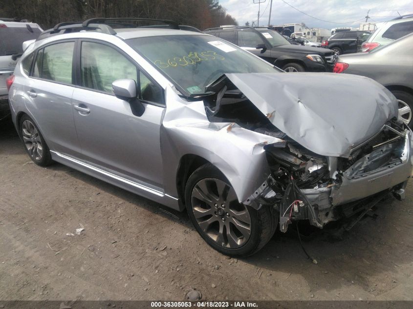 2016 SUBARU IMPREZA WAGON 2.0I SPORT LIMITED - JF1GPAU60G8223543