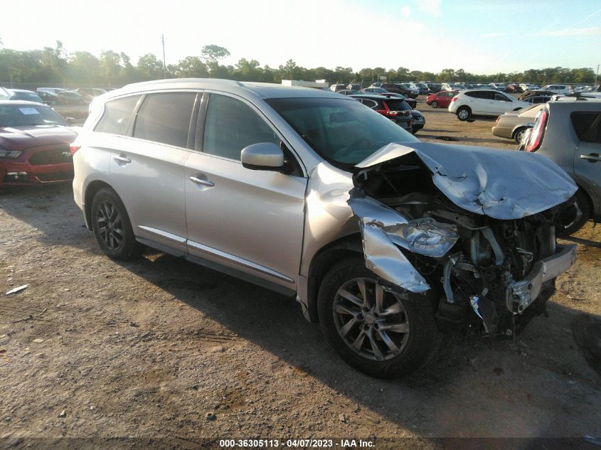 2013 INFINITI JX - 5N1AL0MM6DC344165