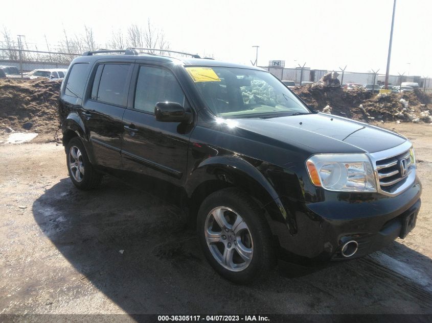 2014 HONDA PILOT EX-L - 5FNYF4H55EB031794