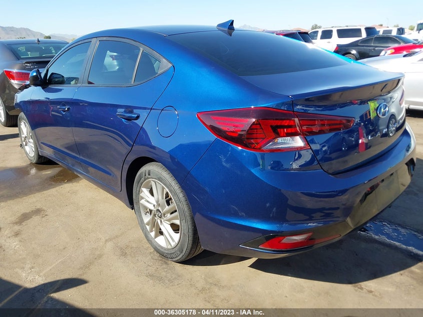 VIN 5NPD84LF8KH408981 2019 HYUNDAI ELANTRA SEL
