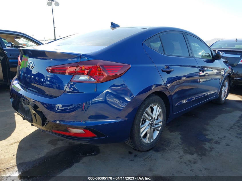 VIN 5NPD84LF8KH408981 2019 HYUNDAI ELANTRA SEL