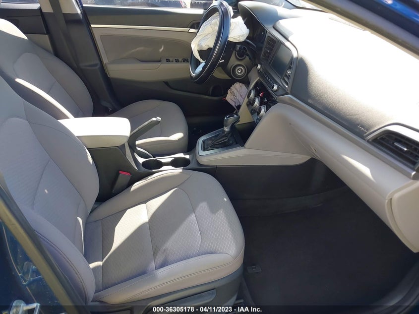VIN 5NPD84LF8KH408981 2019 HYUNDAI ELANTRA SEL