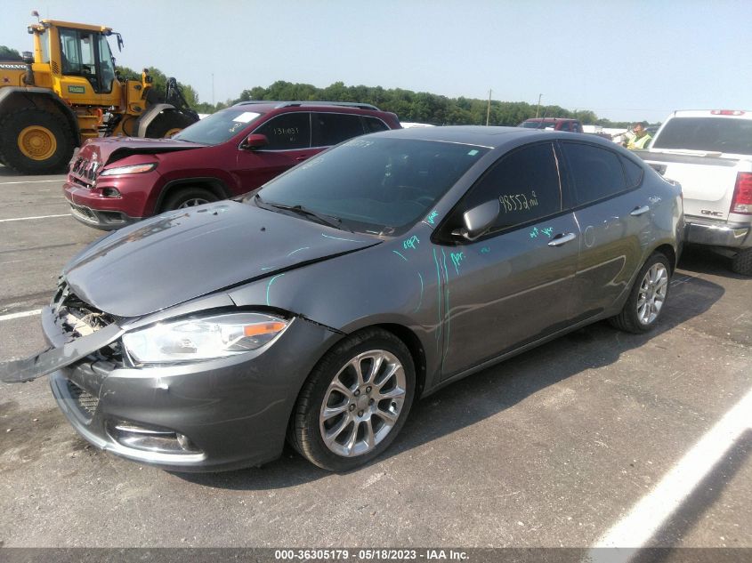 2013 DODGE DART LIMITED - 1C3CDFCA5DD711012