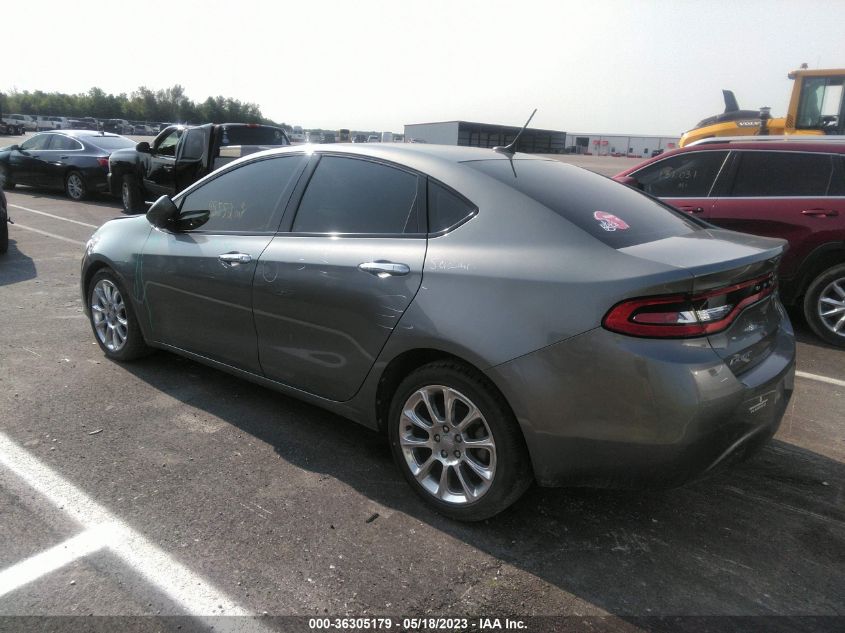 2013 DODGE DART LIMITED - 1C3CDFCA5DD711012