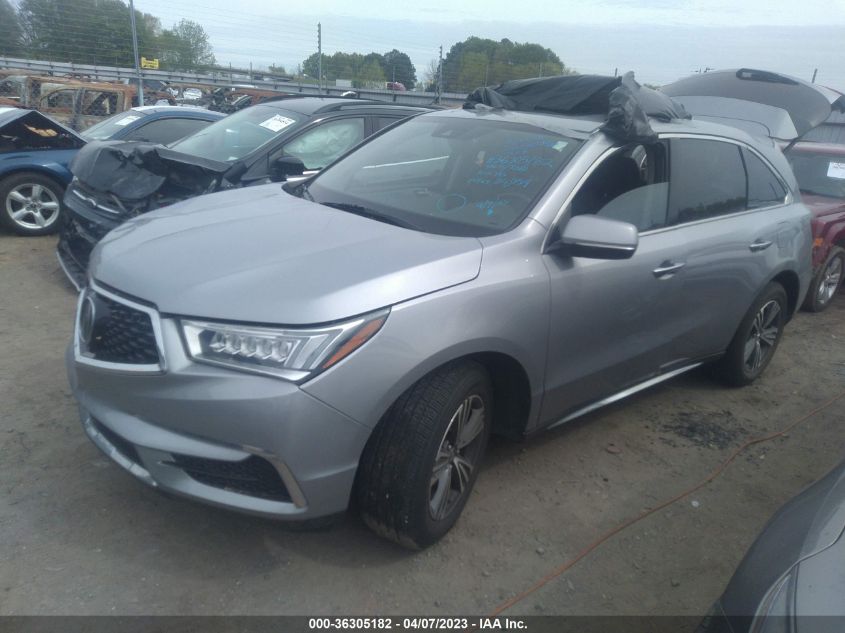 2017 ACURA MDX - 5FRYD4H39HB030610