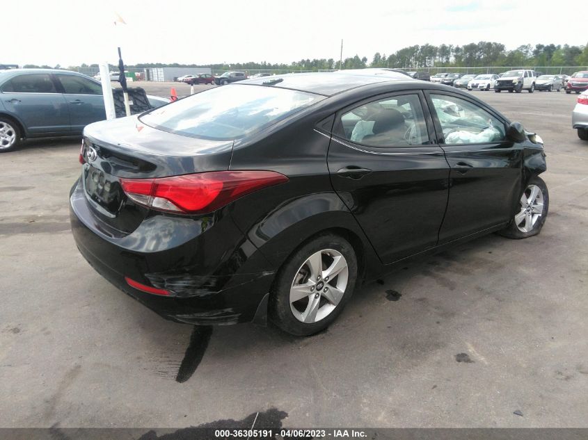 2016 HYUNDAI ELANTRA SE - 5NPDH4AE6GH797511