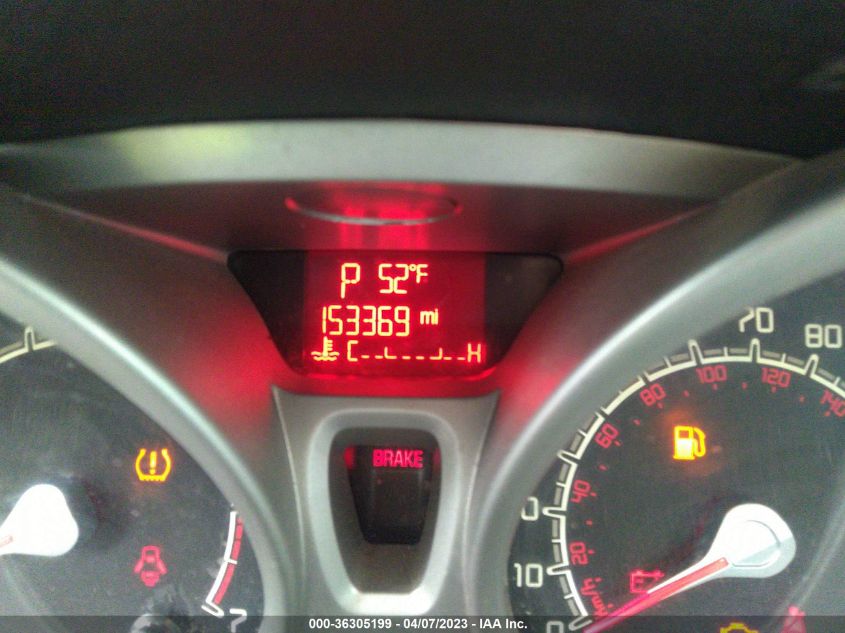 2013 FORD FIESTA SE - 3FADP4BJ6DM219080