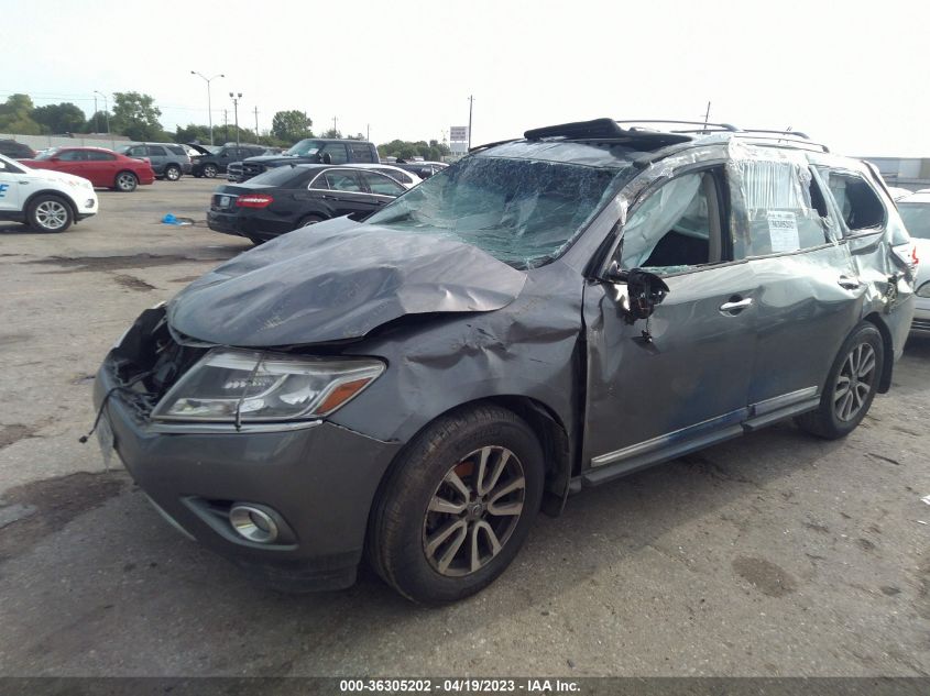 2015 NISSAN PATHFINDER SL - 5N1AR2MNXFC719657