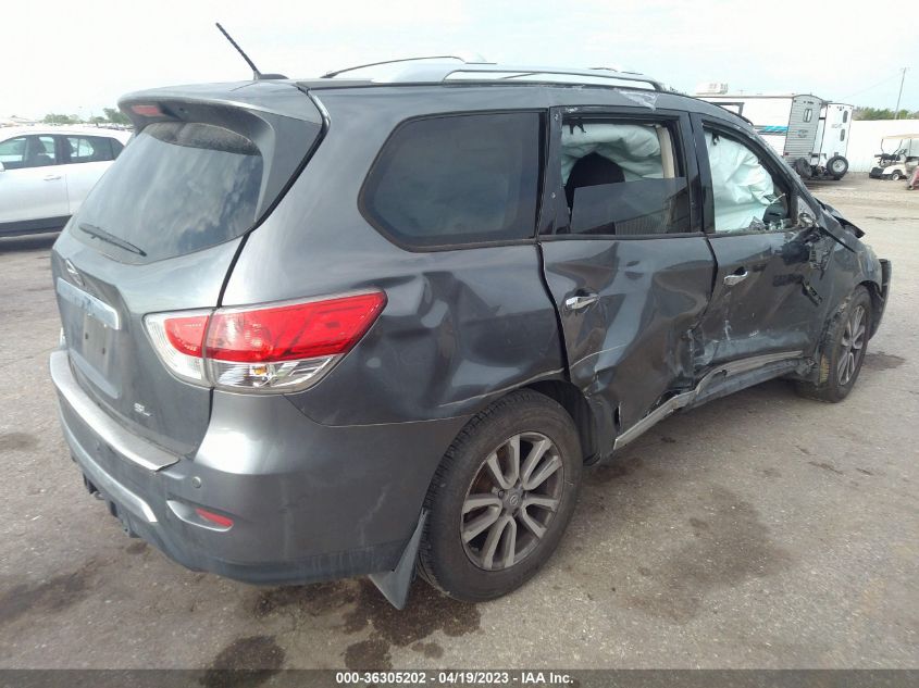2015 NISSAN PATHFINDER SL - 5N1AR2MNXFC719657