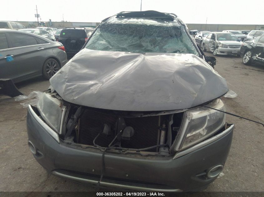 2015 NISSAN PATHFINDER SL - 5N1AR2MNXFC719657