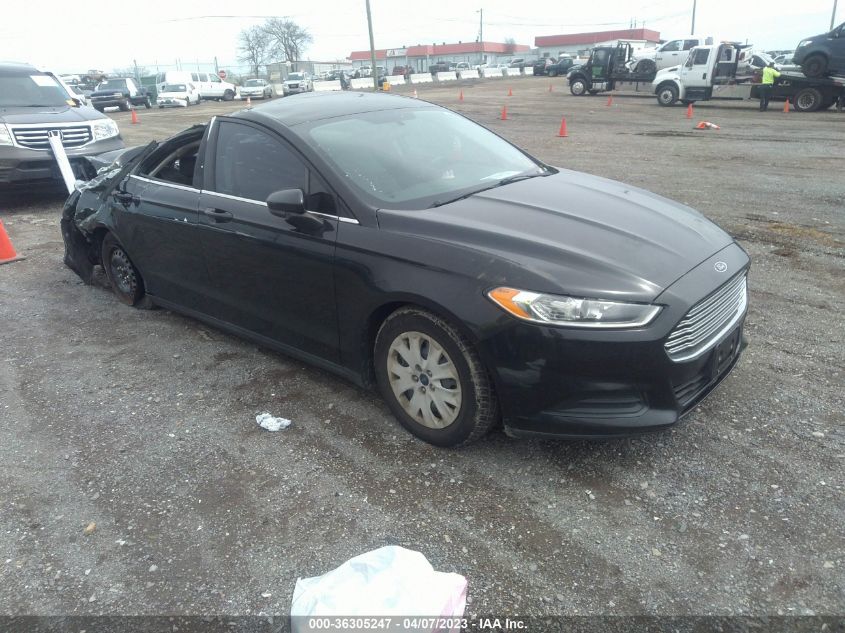 2014 FORD FUSION S - 1FA6P0G7XE5351832