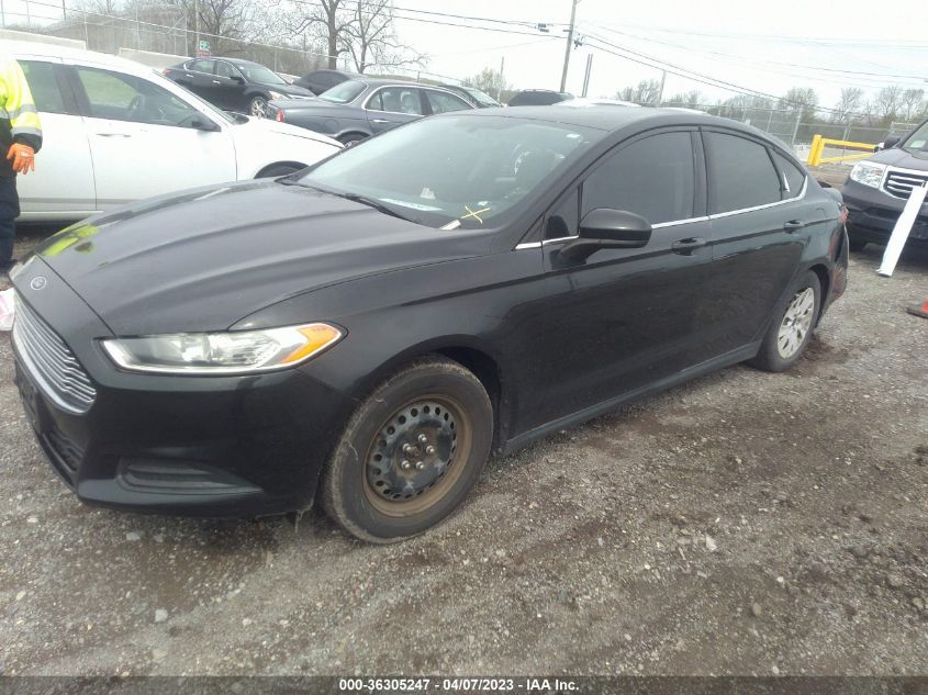 2014 FORD FUSION S - 1FA6P0G7XE5351832