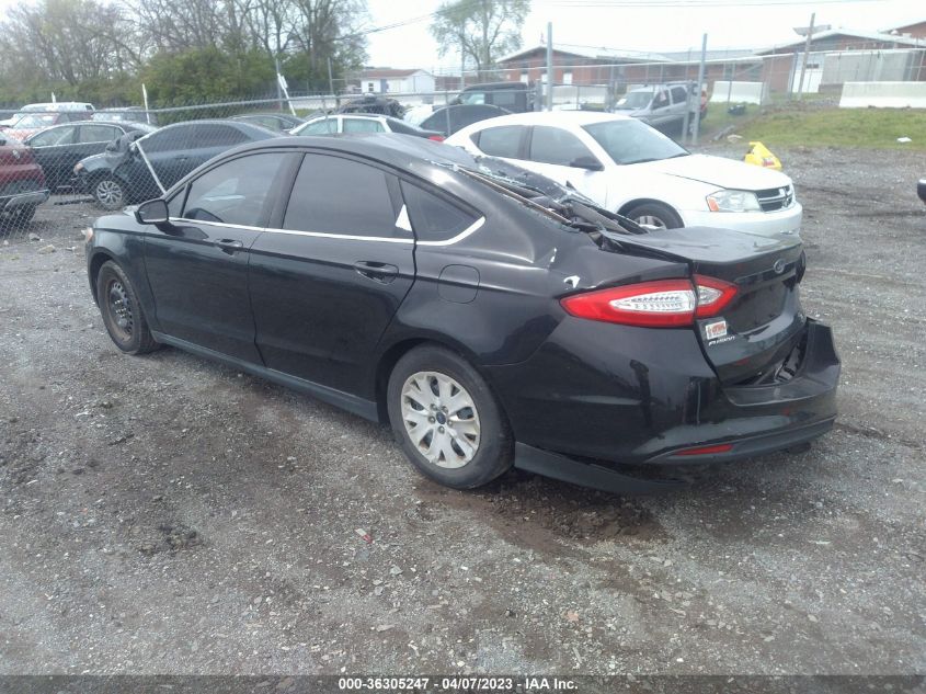 2014 FORD FUSION S - 1FA6P0G7XE5351832